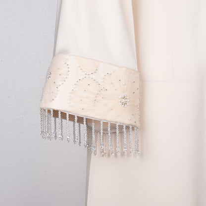 Détails finitions robe Amaria Pearl